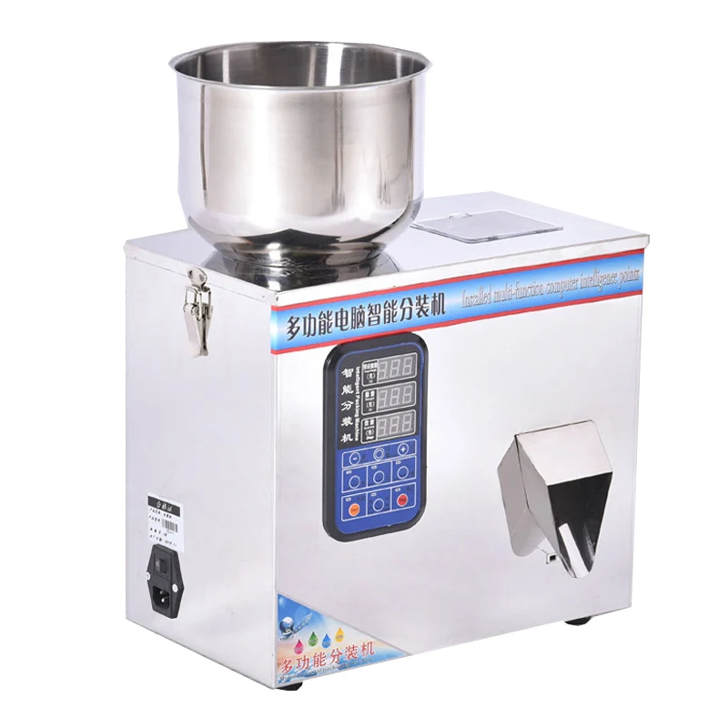 Automatic Scale Herb Filling And Weighing Machine Tea Leaf Powder Grain Medicine Seed Salt Rice Packing Mchine