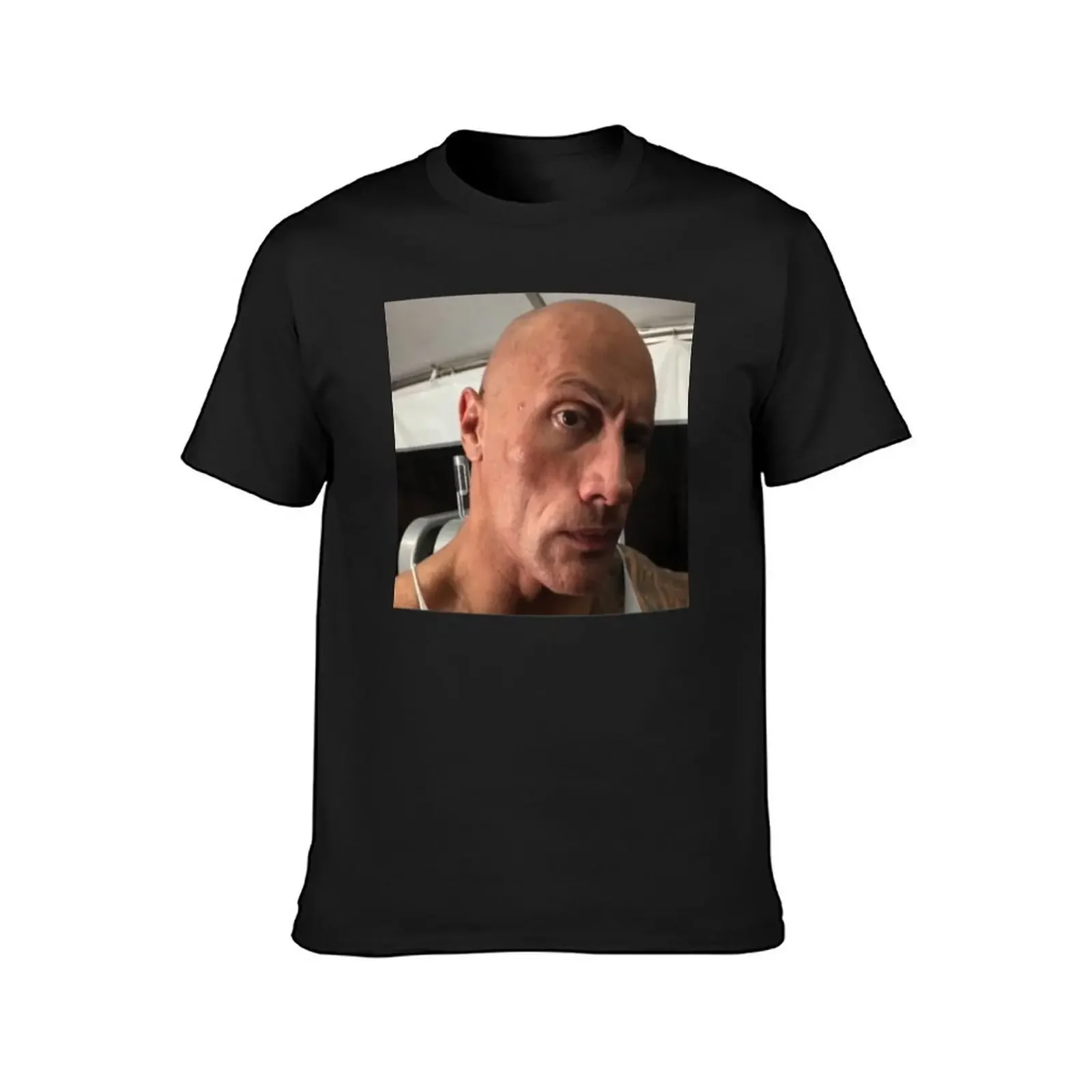 Dwayne The Rock Johnson eyebrow raise meme Classic T-Shirt custom shirt boys whites men graphic t shirts