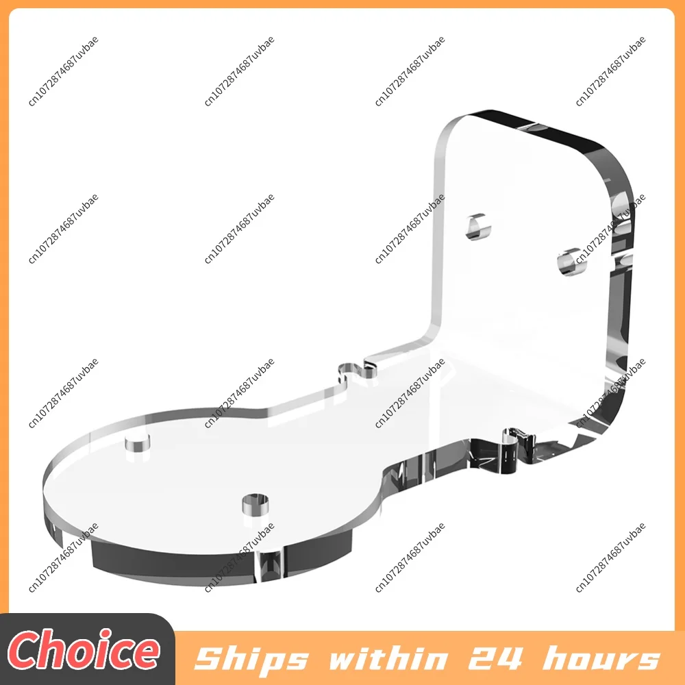 Wall Mount Universal Adhesive Shelf Acrylic Bracket No Drill/Drilling Install Small Wall Shelf for Eufy Security Indoor Cam S350