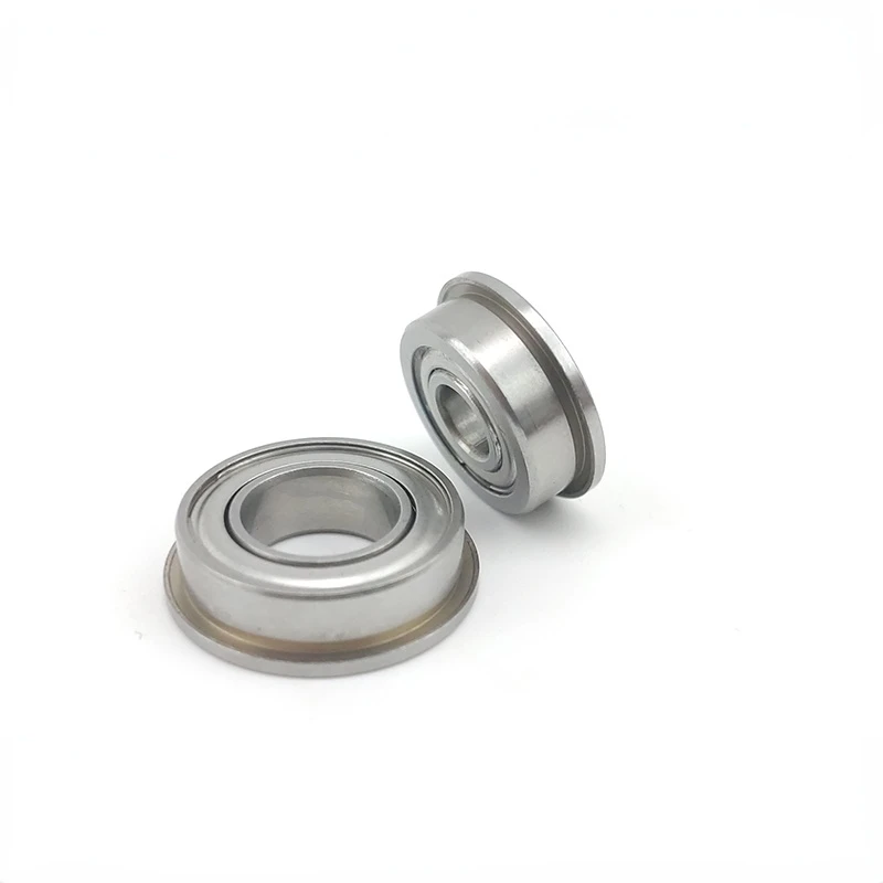 50pcs SF602zz flange Deep Groove Ball Bearing Stainless Steel 2*7*3.5mm