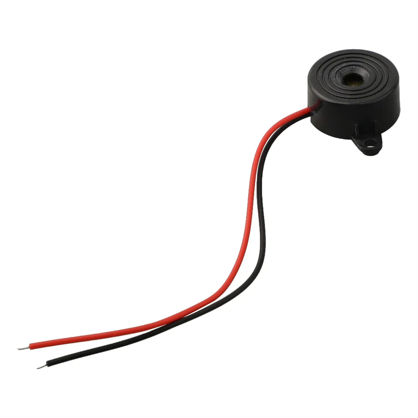 

85 DB ABS And Electric Components Piezo Buzzer 12V DC 2 2x2 2x1cm 2 Wired Connctor Black 12V DC 3 24V 3000 500Hz