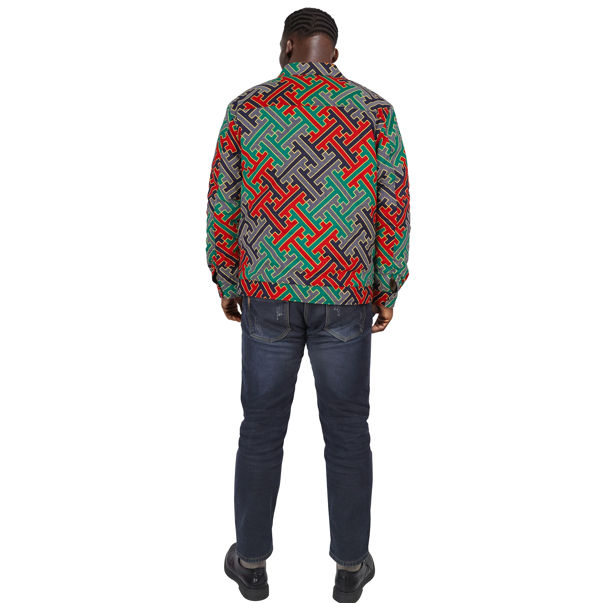 Riche afrykańskie ubrania dla mężczyzn wyściełane bawełniane ubrania z długim rękawem płaszcz Dashiki mężczyźni zagęszczona ciepła odzież WYN2229