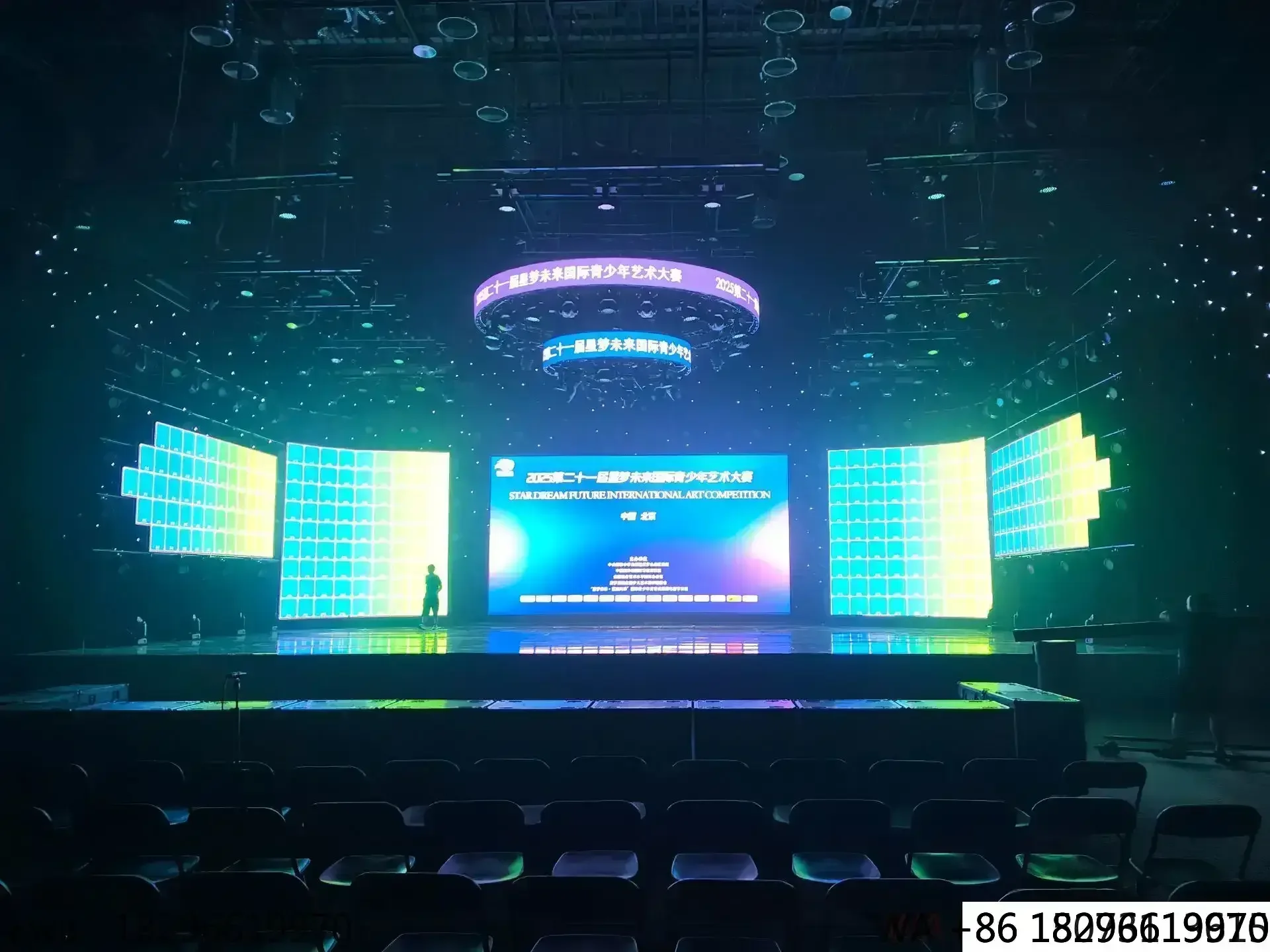 P2.604 LED Rental Panel Indoor Outdoor Stage Video Wall for Concerts Exhibitions