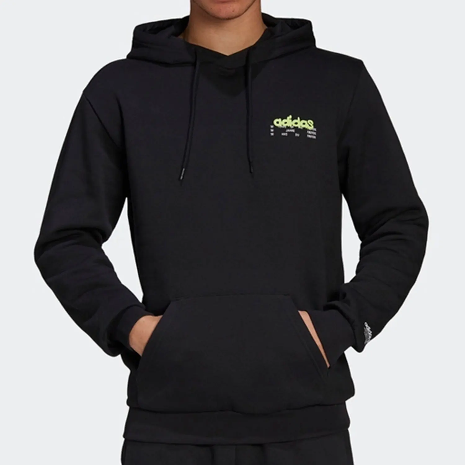 

Adidas genuine New Clover Men's Sports and Leisure Hoodie HC7120