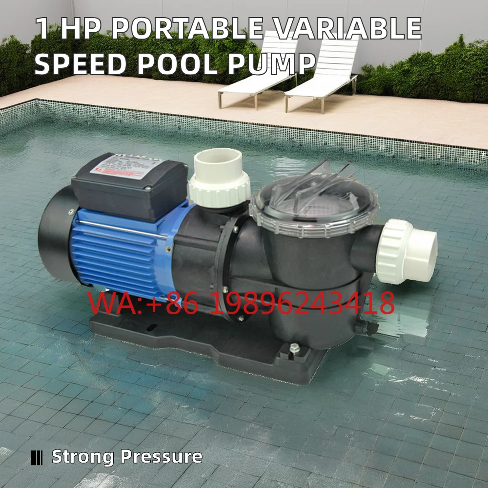 

Насос для бассейна MISLIER 1.5HP с регулируемой скоростью, 220В 50Гц, высокоэффективный циркуляционный насос с медным двигателем, многоступенчатый