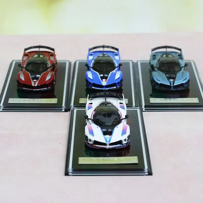 U2 Model 1:64 Ferrari FXXK EVO Novitec F8 Pagani Zonda 760LH McLaren F1 LM Limited Resin Car Model Collection Series Ornaments