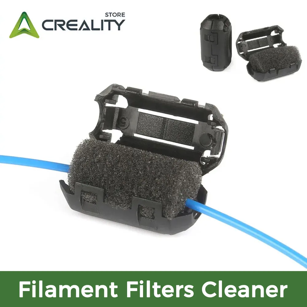 Creality filtri a filamento Cleaner parti della stampante 3D blocchi rimozione della polvere ugello di detriti pulito antistatico per PLA ABS TPU