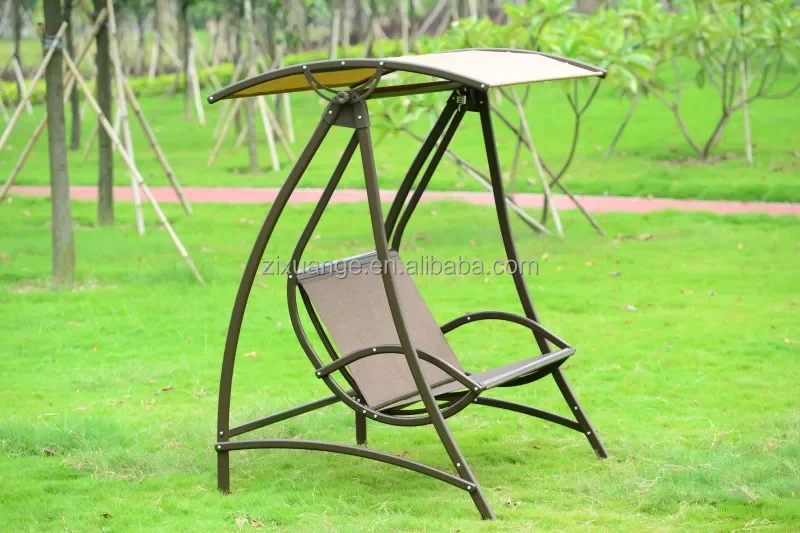 Outdoor Hanging Swing Chair With Canopy 2 seater 3 Seater Hammock Cushioned Outdoor Bench Seat Garden Patio Canopy Swing Chair