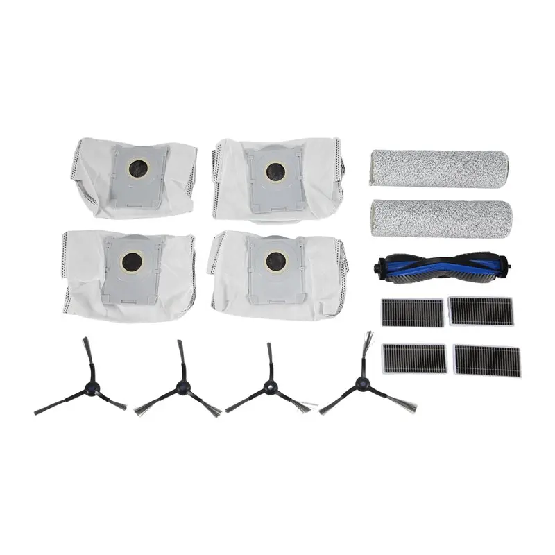 

Easy To Install Replacement Parts For Ecovacs Deebot X8 Omni/X8 Pro Omni Rubber Main Brush Hepa Filters Wiper Rollers Side Brush