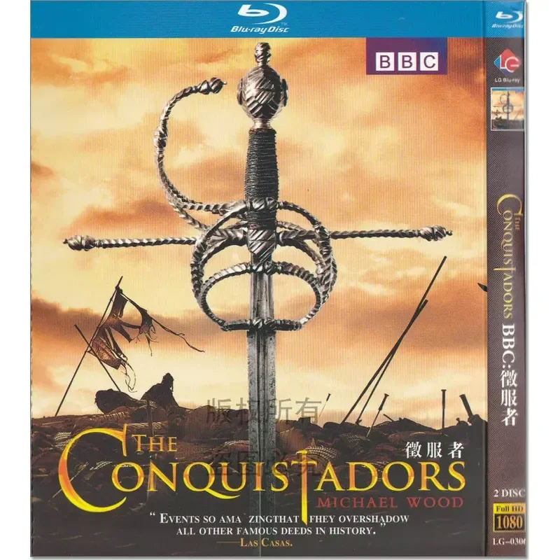 

Four-Episode British Historical Documentary Conqueror 1080p High-Definition BD Blu-ray 2-Disc Set