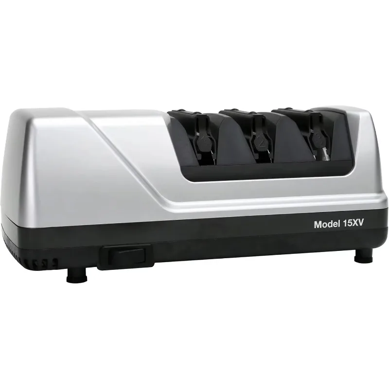 

[Best Seller, Limited Stock!]Professional Electric Knife Sharpener with 100-Percent Diamond Abrasives and Precision Angle Guides