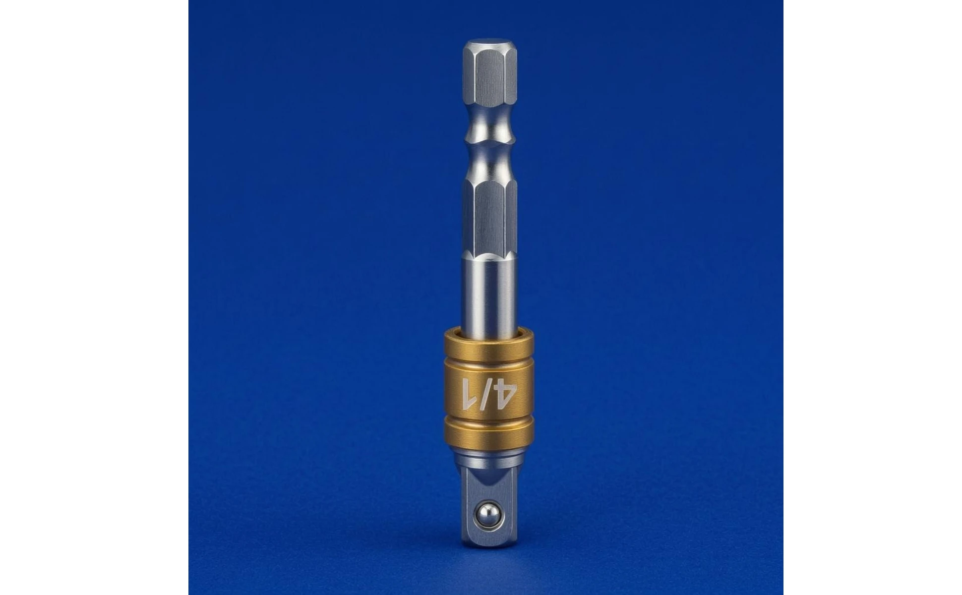 Hex Shank Adapter Bit Electroplated Hex to Square Adapter Socket Converter Forged Metal Power Tool Part Compact Hex Shank Adapter Bit Electroplated Hex to Square Adapter Socket Converter Forged Metal Power Tool Part Compact