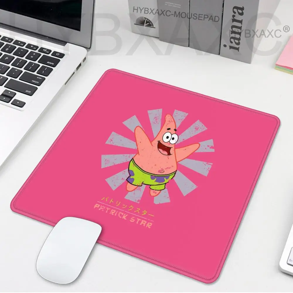 Mouse Pad Small Mouse Pad Desk Pad Desktop Computer Keyboard S-Spongebob Wireless Mouse Boy Girl Gift for Play games