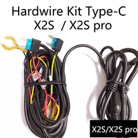 FOR DDPAI X2 / X2S pro Hardwire Kit Type-C  + FOR DDPAI X2S pro Rear camera