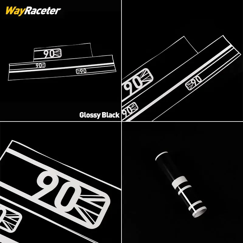 Door Side Stripes Sticker Union Jack Hood Bonnet Decal For L663 90 2025 2024 2023 Off Road 4X4 Accessories