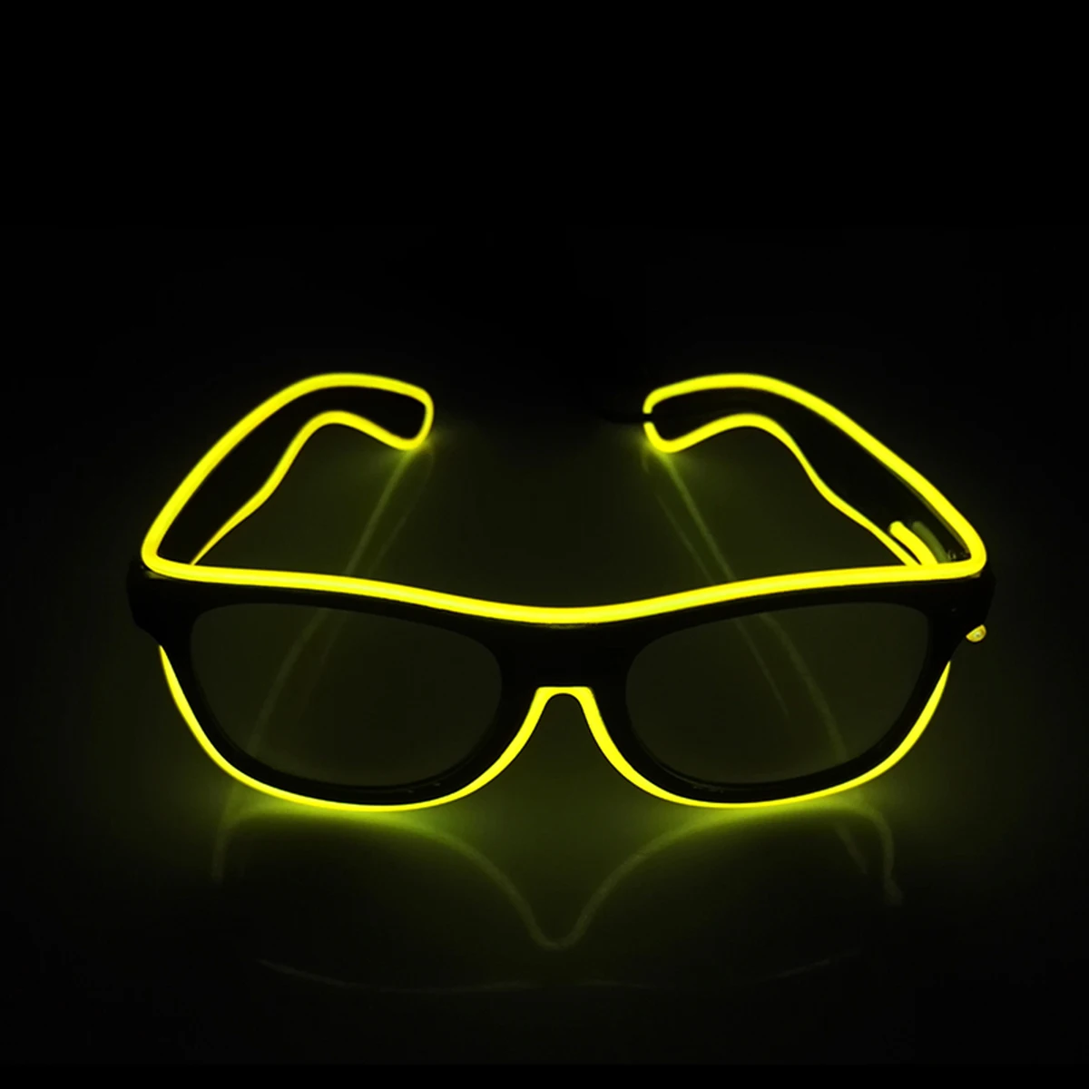 Colorful Cute Sunglasses glowing in the dark LED light up Glasses Neon Luminous Glasses for Christmas present party supplies