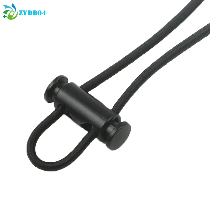 ●10Pcs Metal Double Hole Head Spring Buckle Cord Lock Elastic Adjustment Buckles Tightening Fasteners Locks Sewing Tools