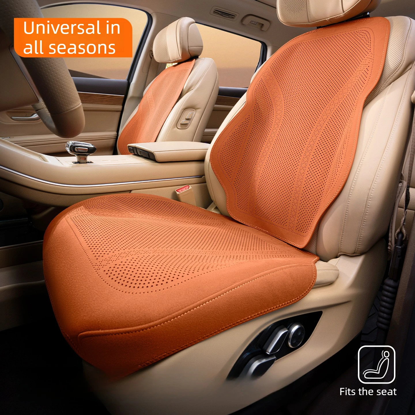 

Suede Car Seat Cover Seat Protective Covers Breathable Four Seasons Seat Cushion For Mercedes Benz Audi BMW Jeep KIA Toyota VW