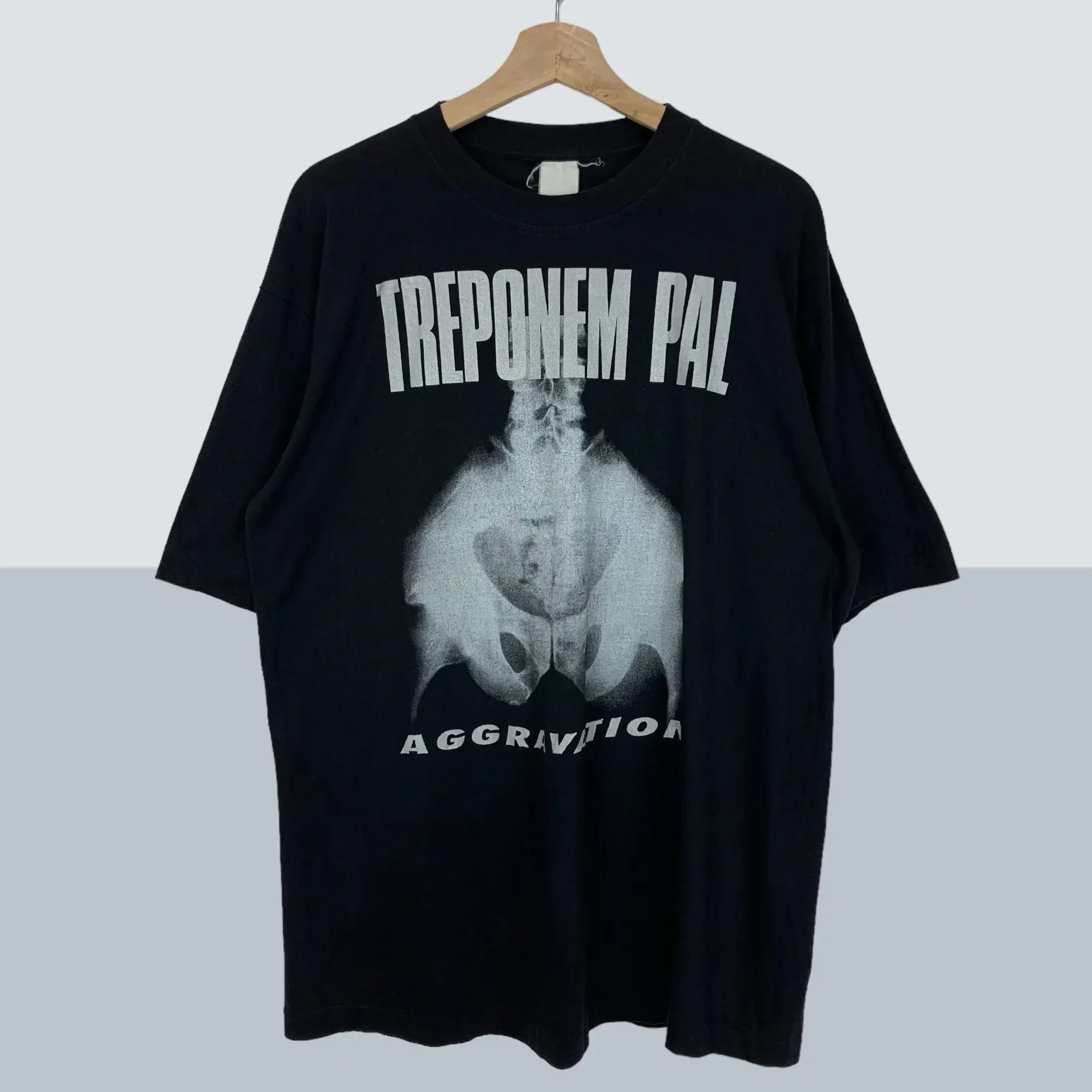 Vintage 1991 Treponem Pal Aggravation Tee T - Shirt 90S Xl