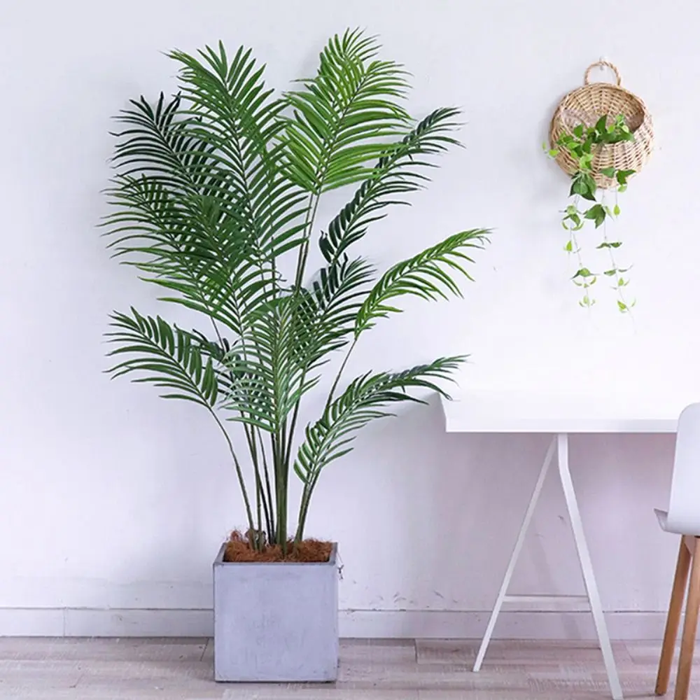12/18 Forks Nordic Creative Flower Arrangement Artificial Palm Leaves Large Artificial Palm Tree Fake Palm Leaves Branches