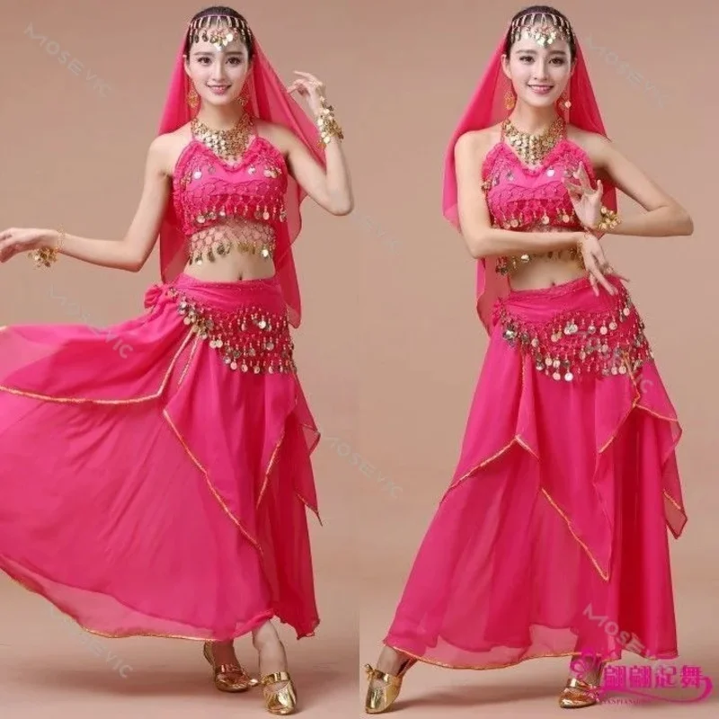 2025 yiyi2025yiyi مجموعات الرقص الشرقي مصر مصر ملابس رقص البطن ساري ملابس النساء بوليوود الهندي الرقص الشرقي دري