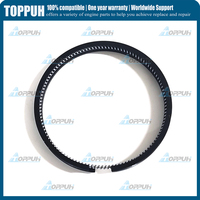 1Set D1101 Piston Rings STD 76mm For Kubota Tractor Diesel Engine D1101 D1100 D1102