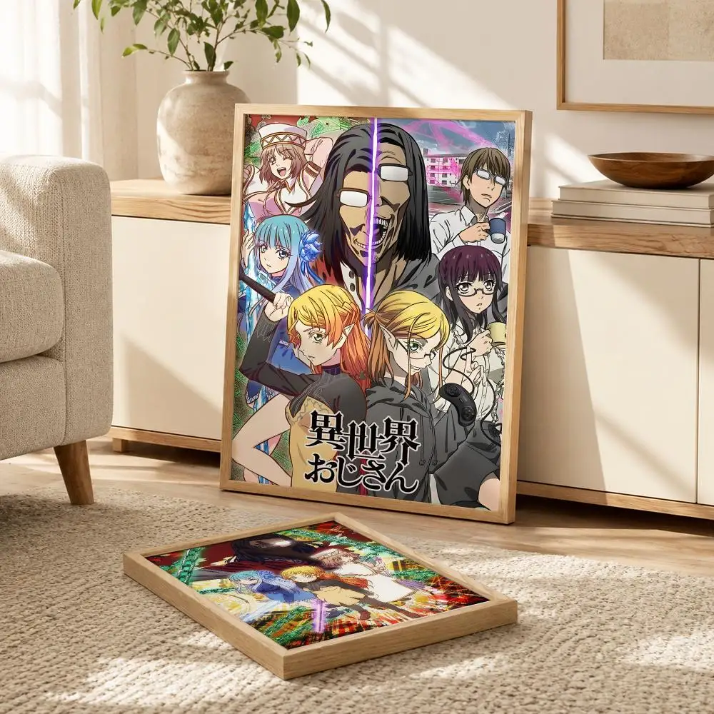 anime  An Other World Uncles Poster Modern PP Paper Wall Decorative for Cafe Office Bar Home Wall Decor Gift