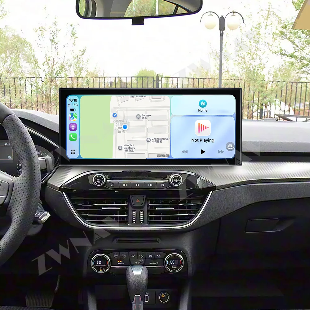 15.8 inch Screen Carplay Android 14 For Ford Focus 2019-2022 Car Radio Stereo GPS Navigation Automotive Multimedia Head Unit