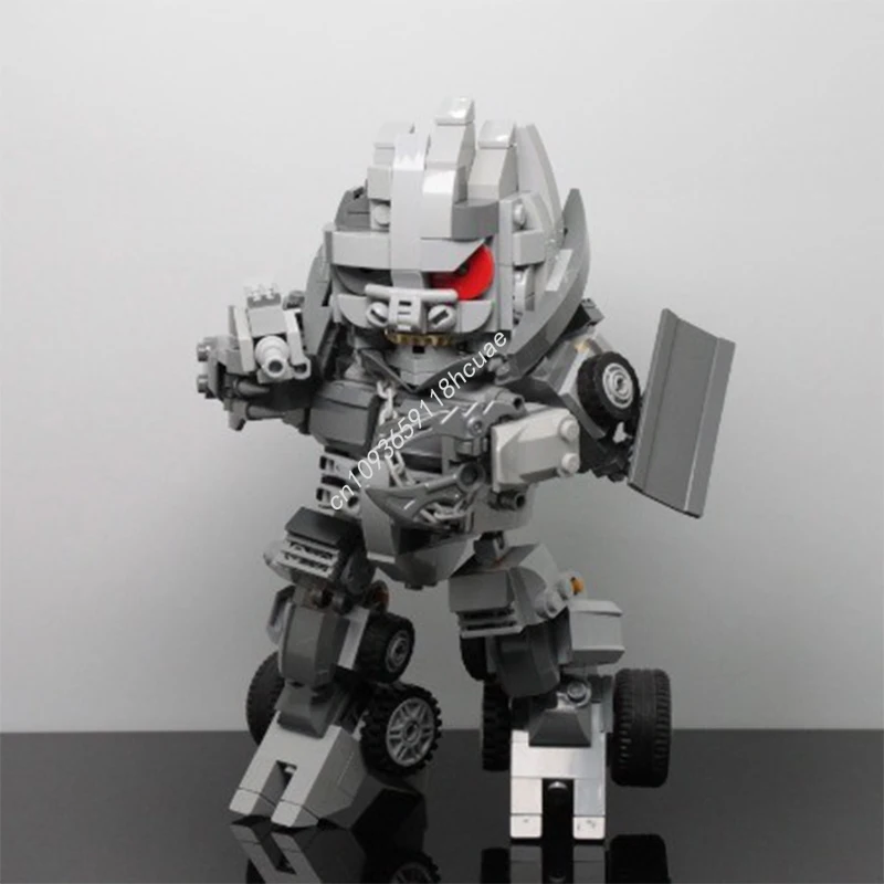 

476 шт. MOC MEGATRONes TRANSFORMERSers, витрина, декоративные строительные блоки «сделай сам», идеально подходящие для творческого интерьера, рождественский подарок