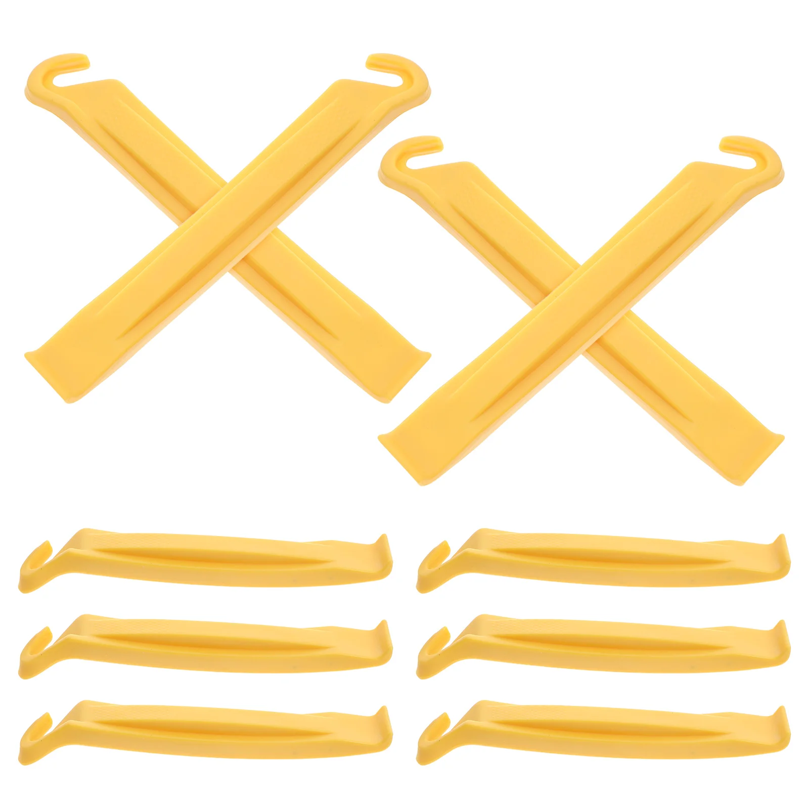 

10 Pcs Bicycle Tire Removal Tool Bike Levers for Repairing Kit Crowbar Spoons Plastic Changing Tools