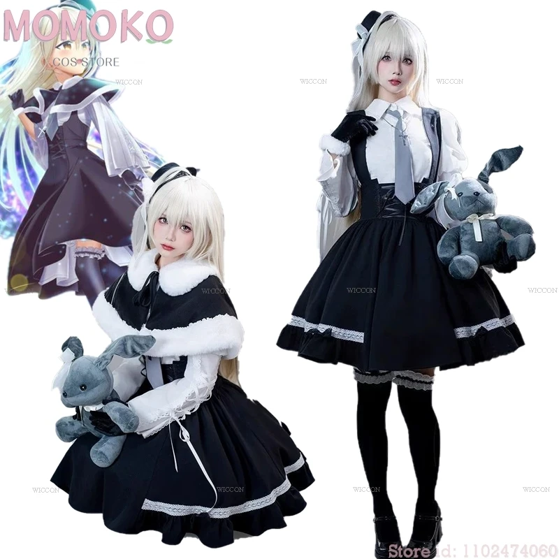 Yosuga No Kasugano Sora Cosplay Costume Wig Winter Jirai kei Dress Cape Kawaii Outfit Women Halloween Christmas Clothes Uniforms