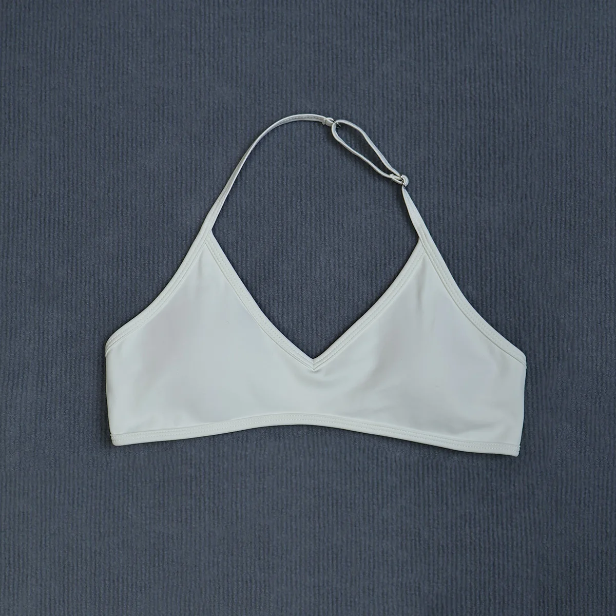 Damen-Sommer-Sport-Yoga-BH mit Neckholder-Ausschnitt, gepolstert, stoßdämpfend, rückenfrei, Crop-Top für Outdoor-Laufen und Fitness – Detail 12
