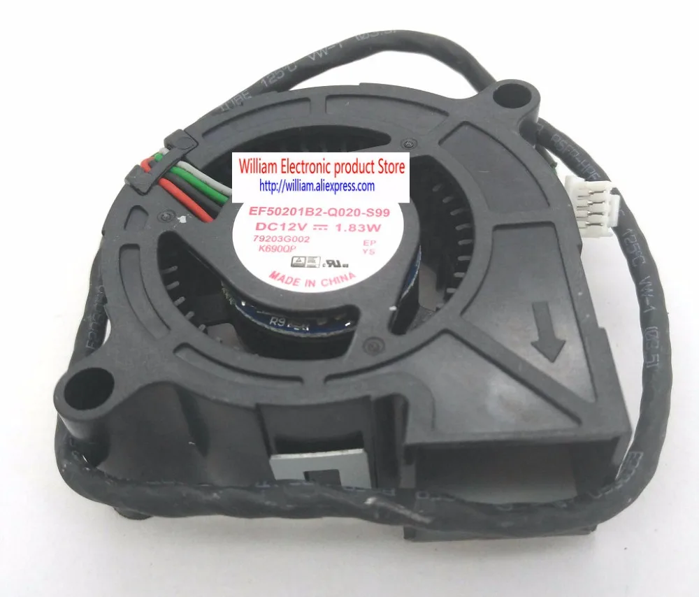New Cooling Fan for Projector EF50201B2-Q020-S99 DC12V 1.83W 50*20MM 4Lines