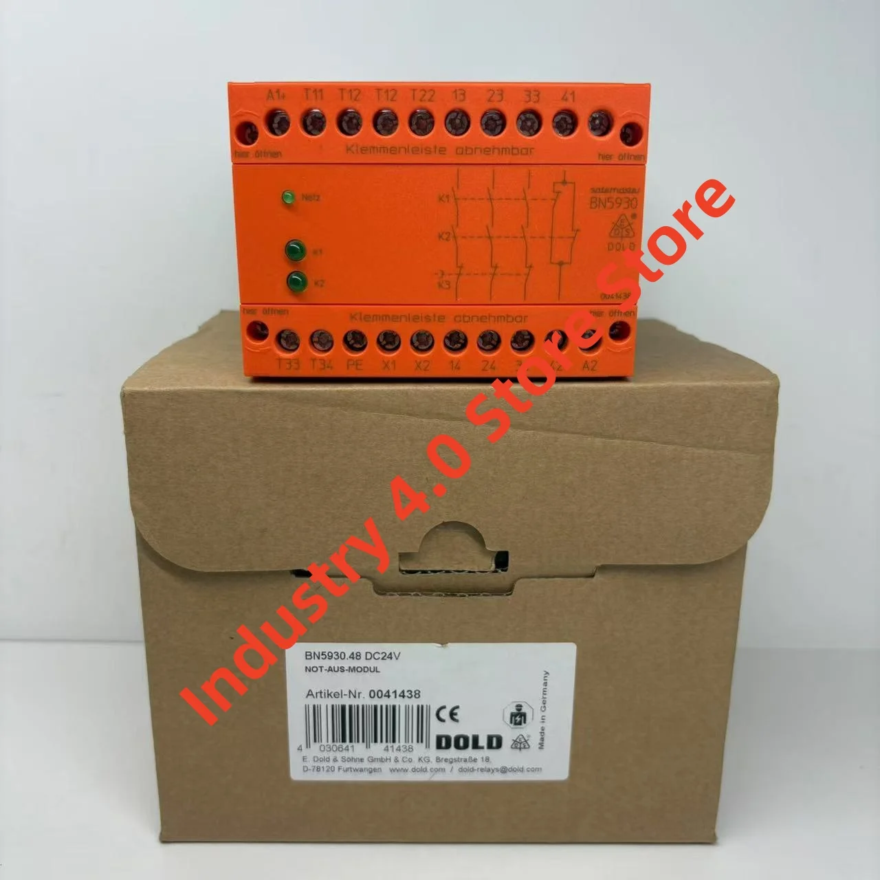 

0041438 Модуль аварийной остановки BN5930.48 DC24V 100% НОВЫЙ