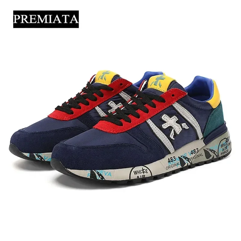 PREMIATA Shoes for Men and Women New Luxury Design Breathable Waterproof Multi-color Element Millet Men's Casual Sports Shoes