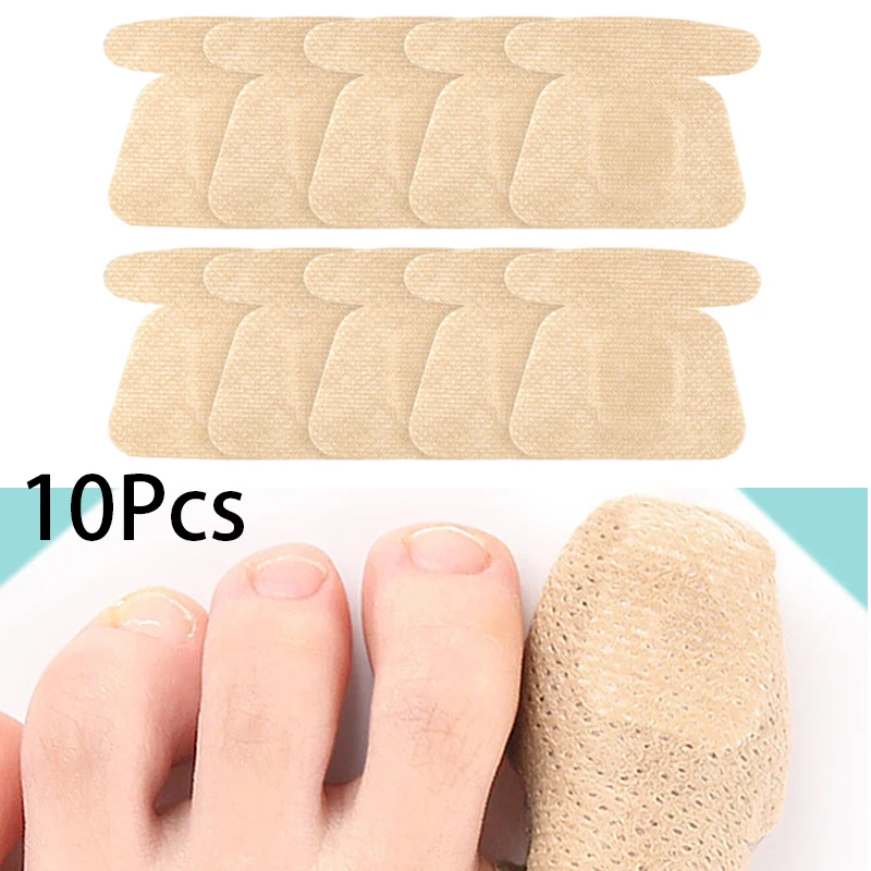 10 pezzi patch per funghi dell'unghia del piede patch per la riparazione delle unghie adesivi per la correzione delle unghie incarnite per la cura delle unghie scolorite o danneggiate