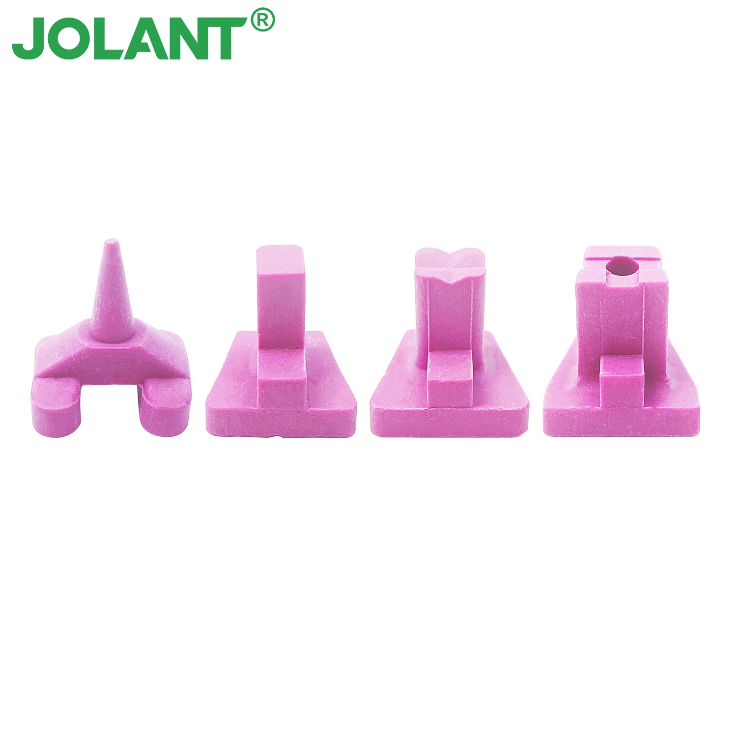 

20pcs/Pack JOLANT Dental Ceramic Firing Pink Pegs Dental Lab for Single Porcelain Crown Oven Tray Ceramist Tool