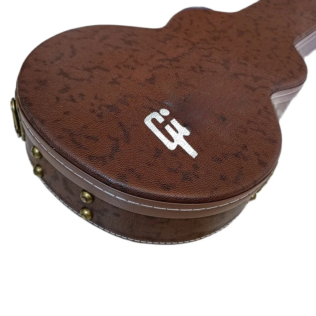 39 inch Brown HardShell Guitar Case Superior PU for LP Guitar Professional Guitar Parts