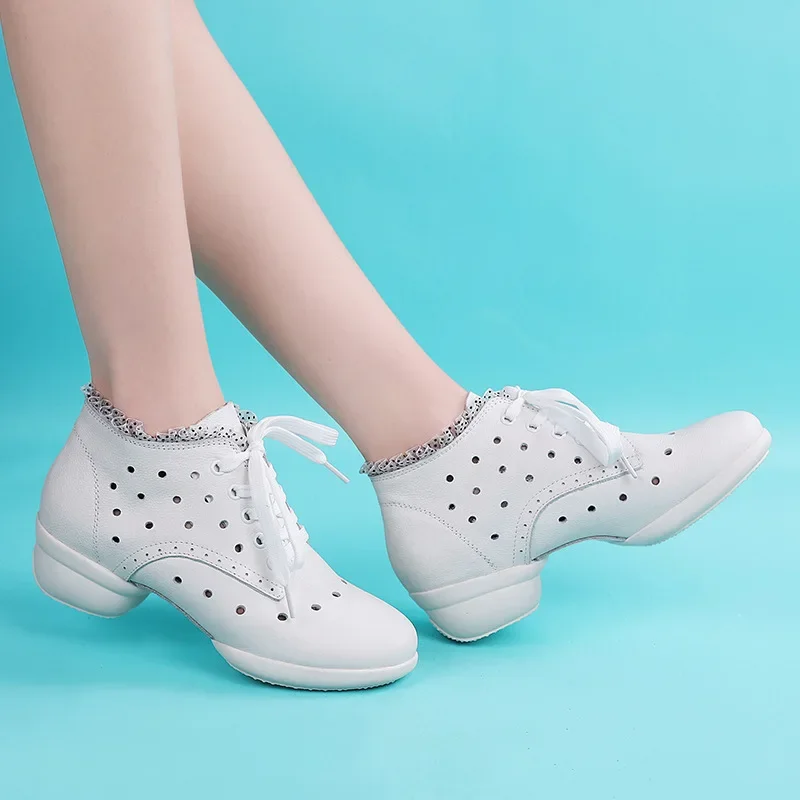 

XIHAHA High Quality Women Dancing Boots Women Jazz Dance Shoes Soft Women's Ballroom Modern Shoes Ladies Dance Boots Sneakers