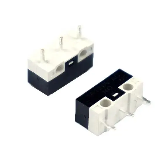 【50-10PCS】Mouse Switch Mini Micro Push Button Switch 3Pins 1A 125V AC
