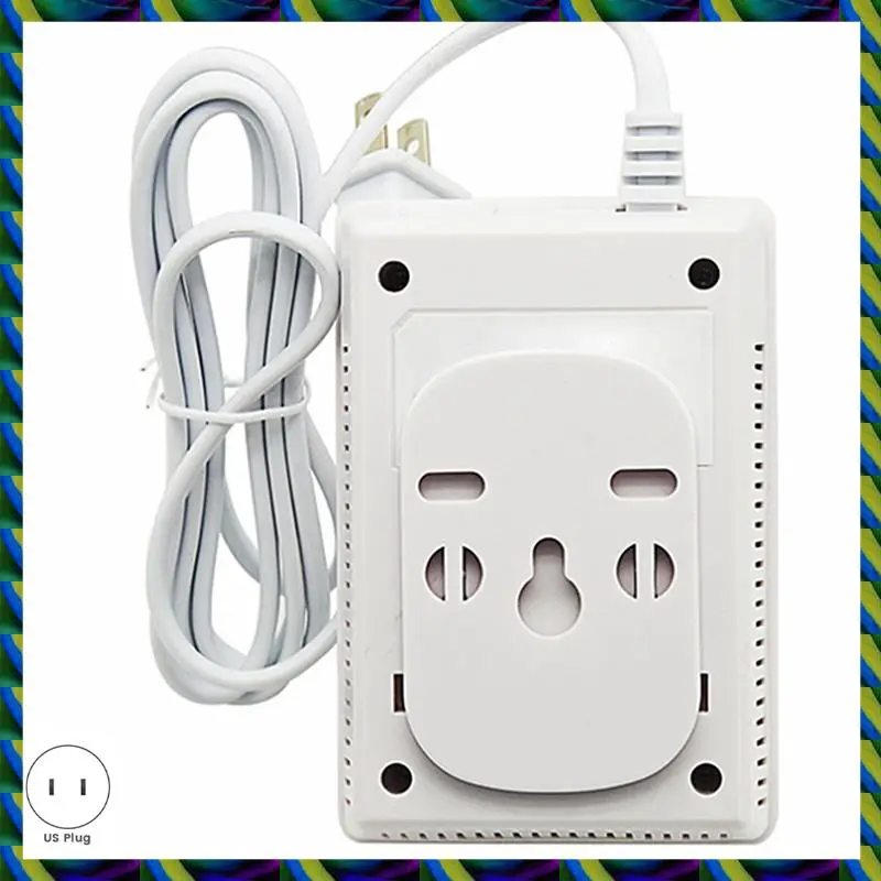 يوميا 812 إنذار الغاز المنزلية كاشف الغاز المسال مع صمام الملف اللولبي إنذار مضاد للتسرب صمام تلقائي إغلاق الولايات المتحدة التوصيل