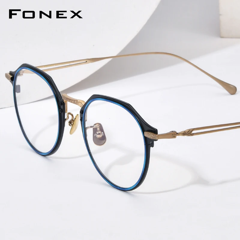 fonex-titanium-eyeglasses-frame-women-fashion-brand-design-retro-round-glasses-men-japanese-ultralight-high-quality-eyewear-e061