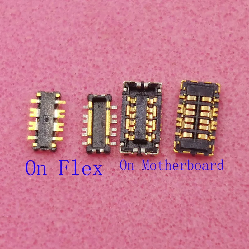 2-10Pcs Inner Battery Flex Jack Contact Holder Plug FPC Connector For Blackview BV9300 BV 9300 On Board Motherboard