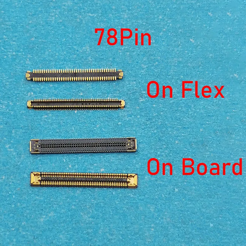 

10-50pcs LCD Display Screen FPC Connector For Samsung Galaxy A02 SM-A022F A022M A022 A022F/DS Screen Flex Contact On Motherboard