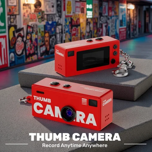 Imagen 2 del producto Mini cámara de pulgar G6, llavero de 0,96 pulgadas, cámara para fiesta de estudiantes, cámara para deportes al aire libre, grabación de vídeo, cámara para niños, grabadora de vídeo