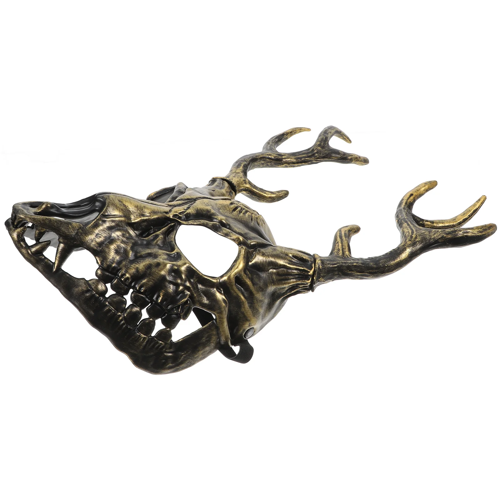 หน้ากากเขากวาง อุปกรณ์เสริมชุดกวางที่เหมือนจริง ถอดออกได้ สวมใส่สบาย ระบายอากาศได้ดี สำหรับงานปาร์ตี้ฮาโลวีน งานแฟนซี งานเรเนซองส์