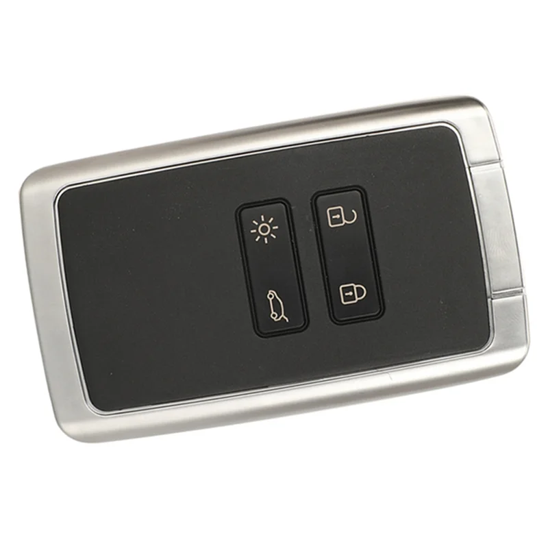 

4-Button Smart Remote Control 434Mhz Car Remote Control Suitable Forrenault With4a Chip Silver Back Flat