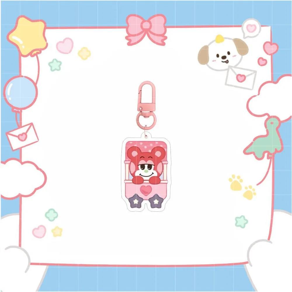 

Kpop RIIZE SHOTARO EUNSEOK Cartoon New Acrylic Keychain SUNGCHAN WONBIN SOHEE ANTON Bag Pendant Fans Keyring Collection Gift