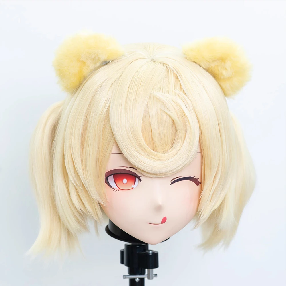 

Customize Female/Girl Crossdressing Kig Mask Anime figures Cosplay Japanese Anime Role Play Kigurumi Mask BJD Halloween