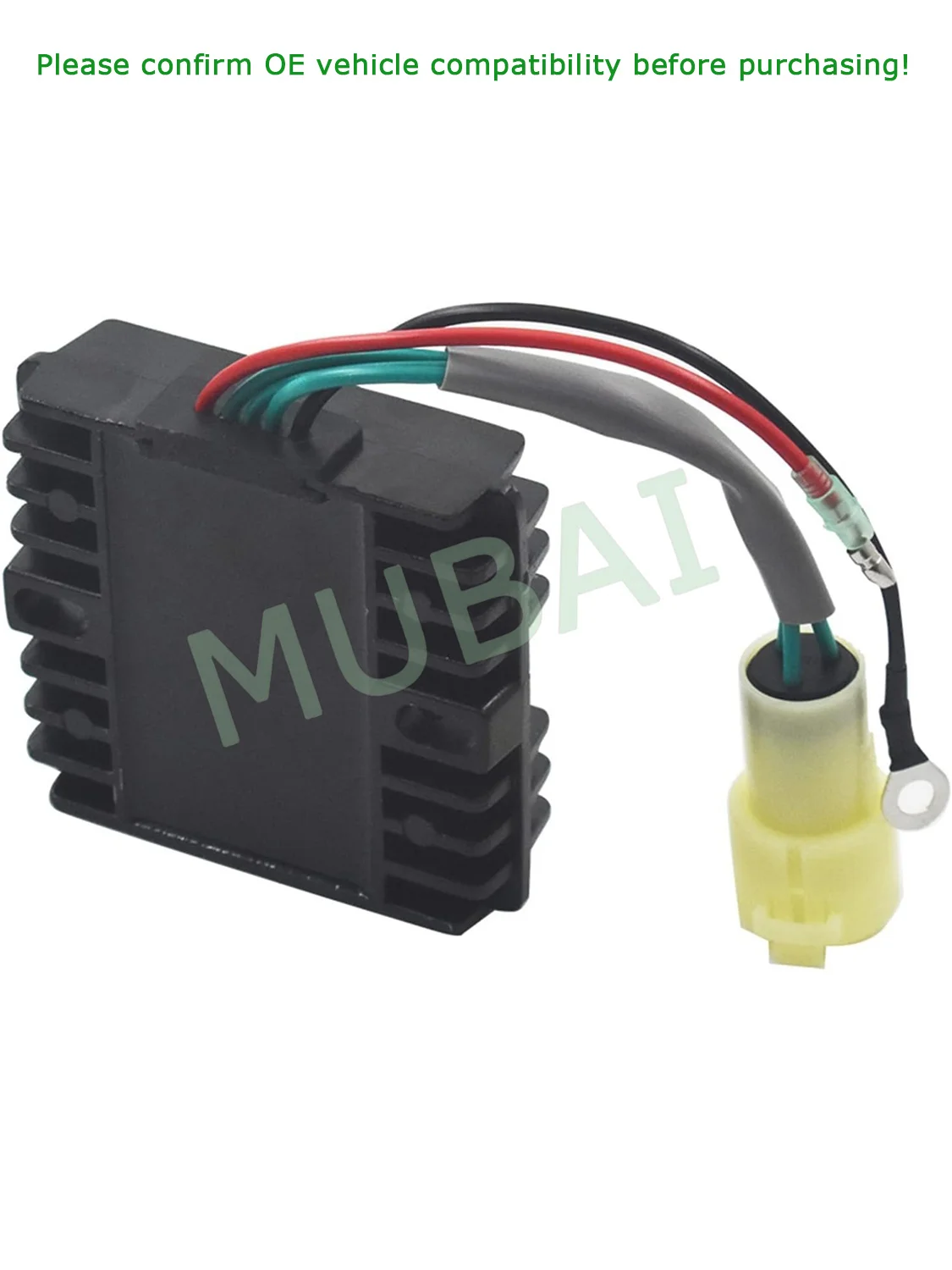 

12V Voltage Rectifier Regulator Replacement for Yamaha 80-100hp Outboard Mercury 75-90hp 67F-81960-11-00 804278A12 804278T11